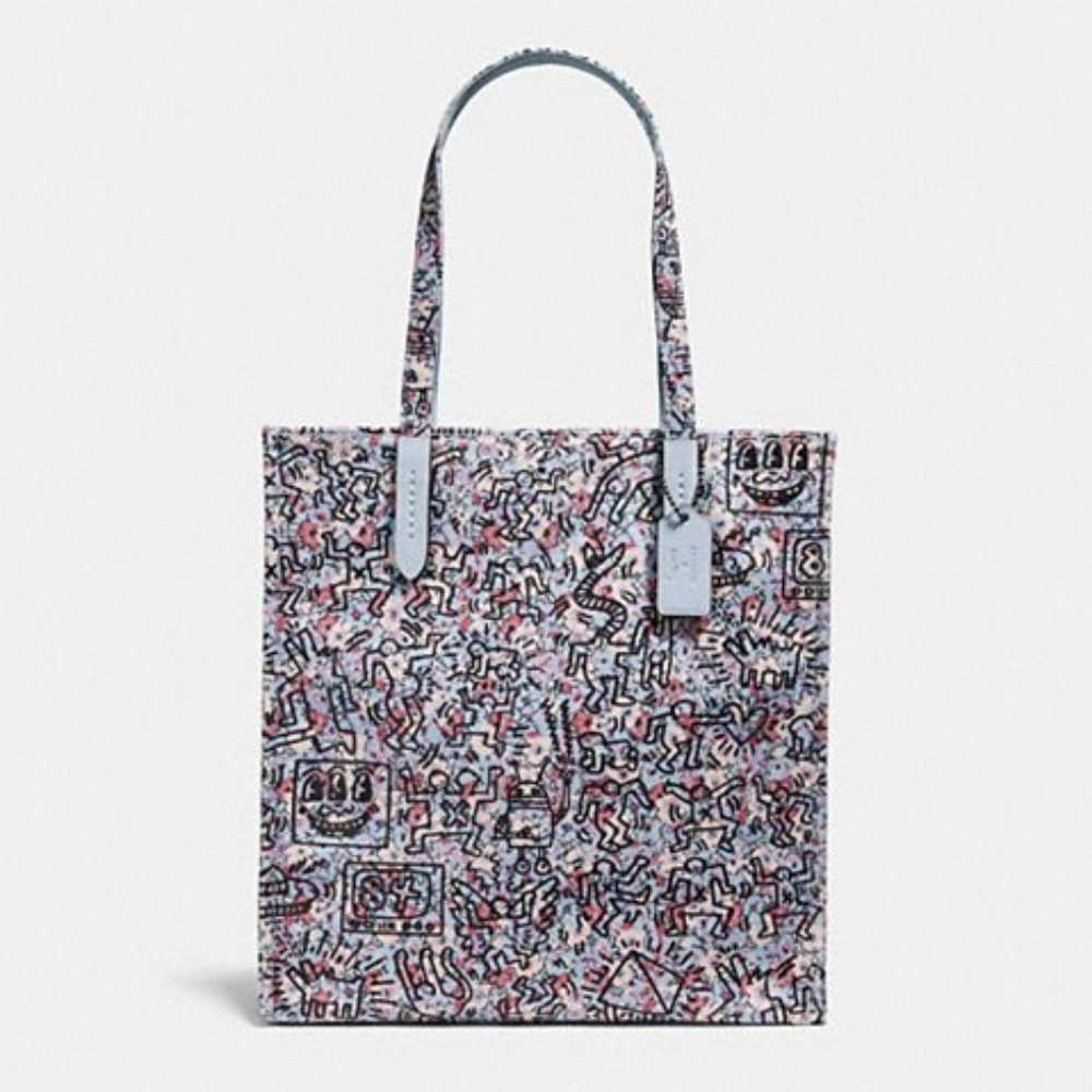 Coach Limited Edition Keith Haring Canvas Tote